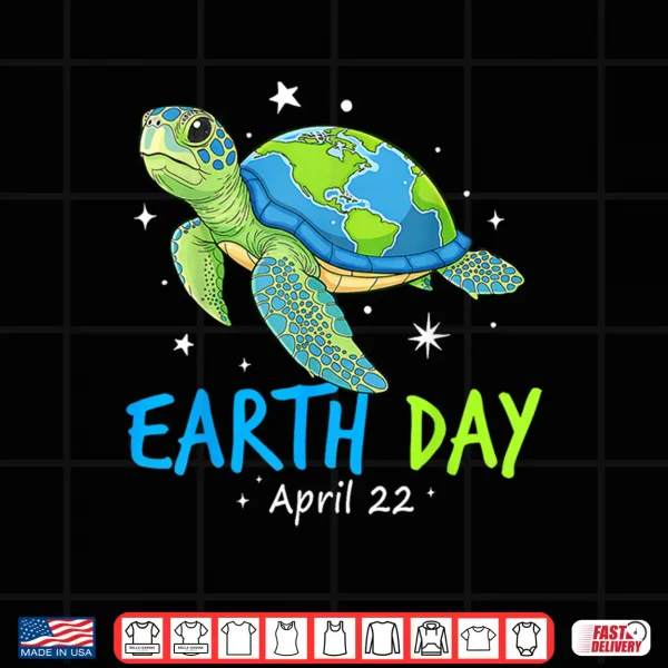 Design Sea Turtle Earth Day Save The Earth Shirt