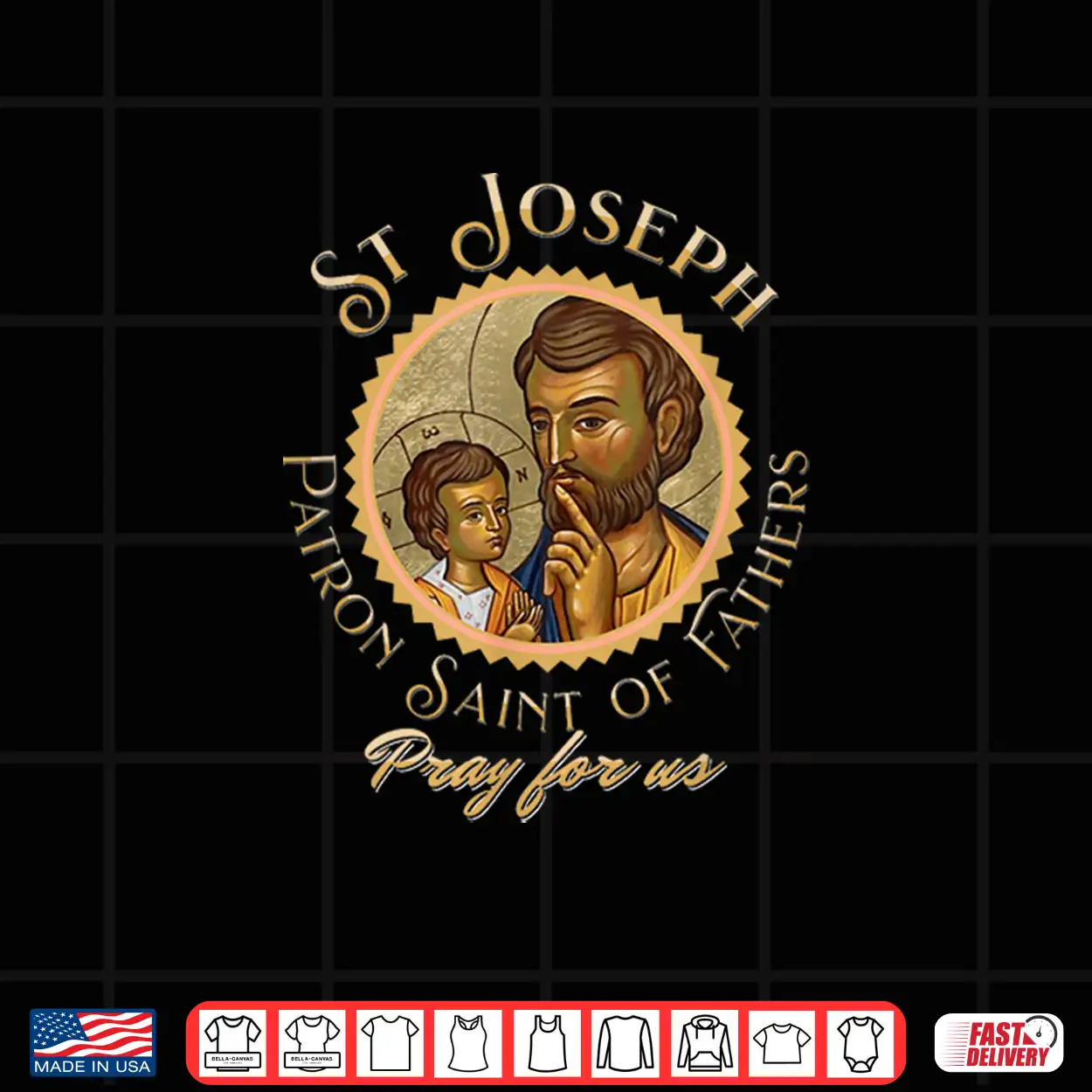 St Joseph Father’S Day Catholic Patron Saint Pray For Us Shirt St Joseph Father’S Day Catholic Patron Saint Pray For Us Shirt