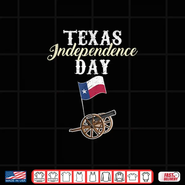 Texas Independence Day Historical State Shirt 4 Design Texas Independence Day Historical State Shirt
