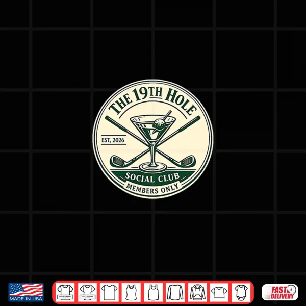 The 19Th Hole Social Club Golf Premium Tri Blend Shirt 4 Design The 19th Hole Social Club Golf Premium Tri Blend Shirt