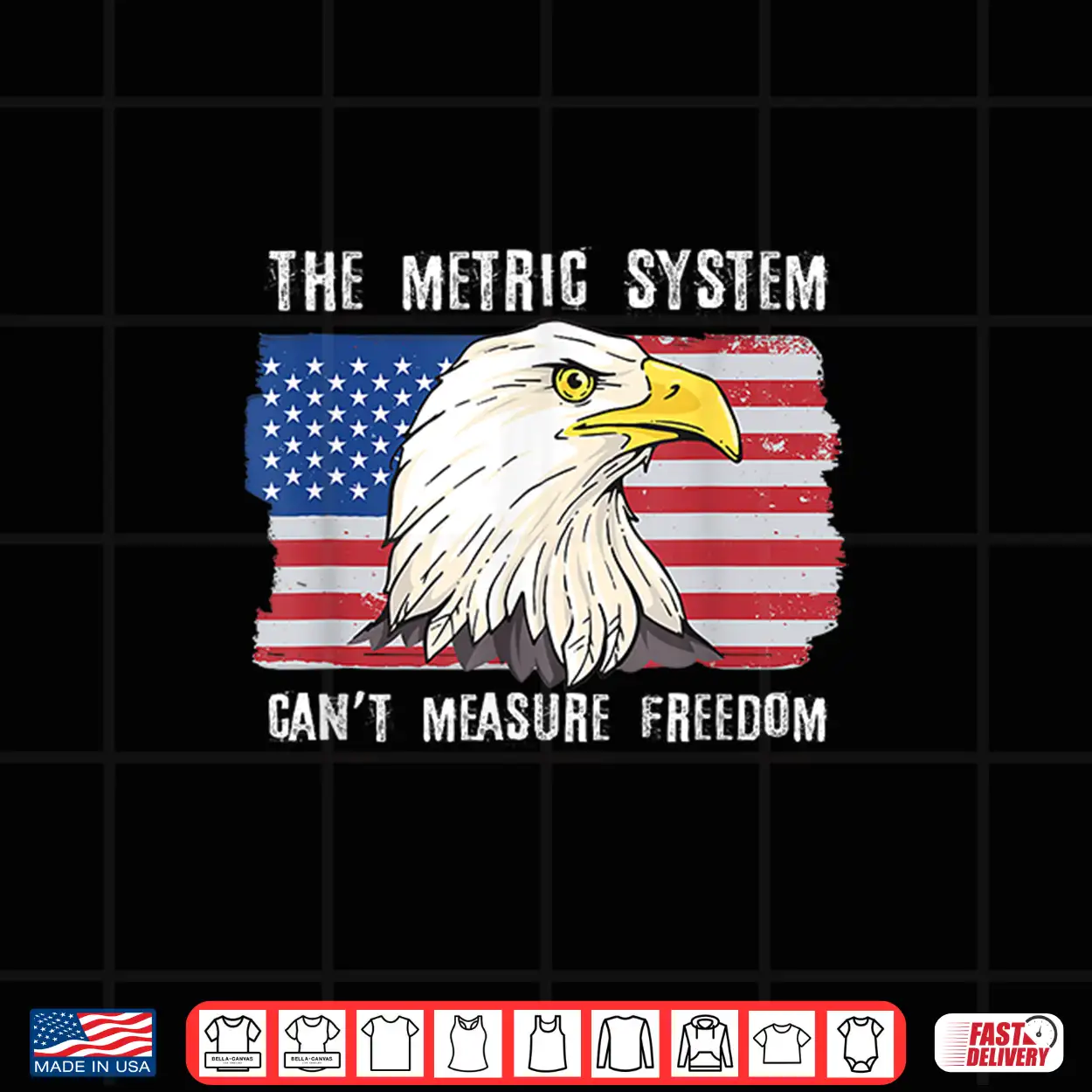The Metric System Can’T Measure Freedom 4Th Of July Shirt The Metric System Can’T Measure Freedom 4Th Of July Shirt