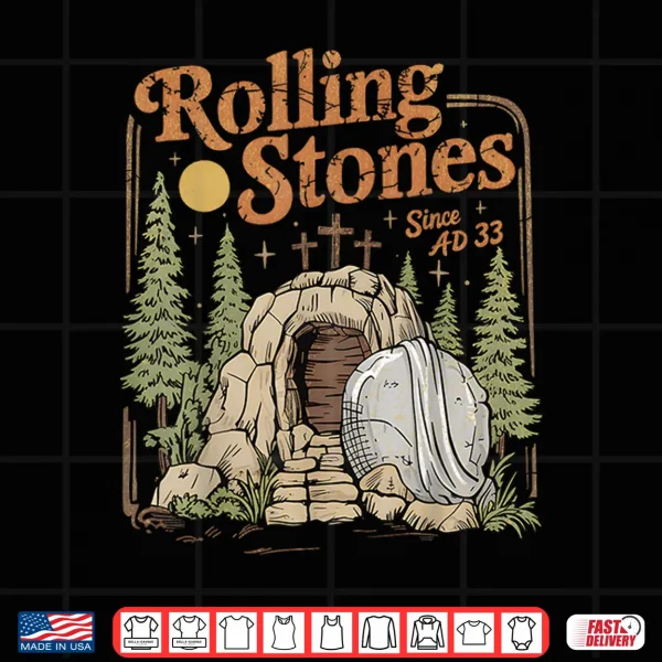 The Stone Was Rolled Away He Alive Easter Shirt 4 Design The Stone Was Rolled Away He Alive Easter Shirt