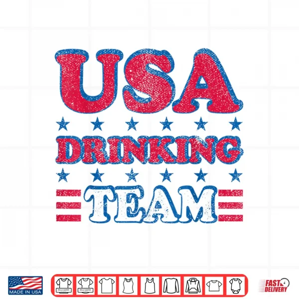 Usa Drinking Team 4Th Of July Independence Day Drunk Funny Shirt 4 Design USA Drinking Team 4th of July Independence Day Drunk Funny Shirt