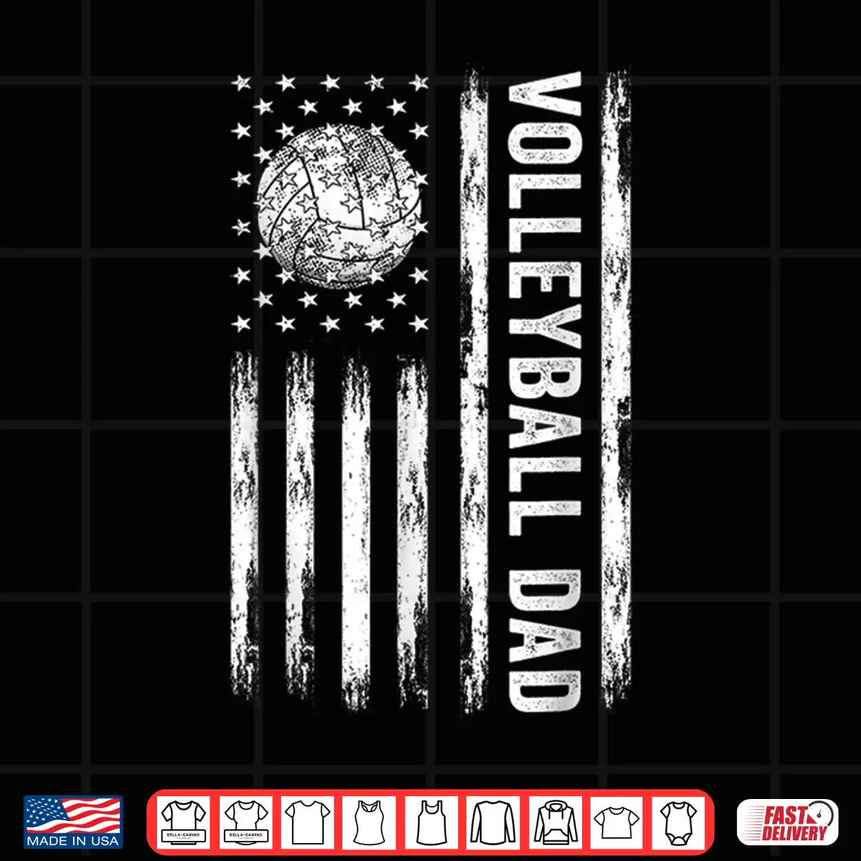 Usa Flag Volleyball Dad Father’S Day Shirt Usa Flag Volleyball Dad Father’S Day Shirt