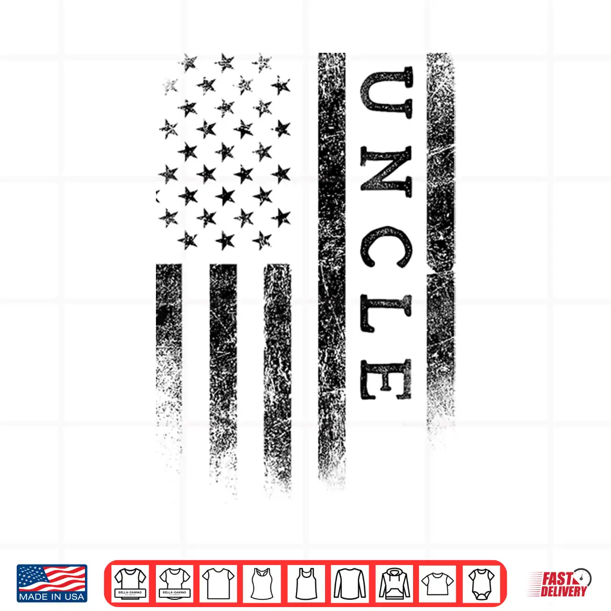 Uncle Patriotic American Usa Flag Father’S Day Uncle Shirt Uncle Patriotic American Usa Flag Father’S Day Uncle Shirt