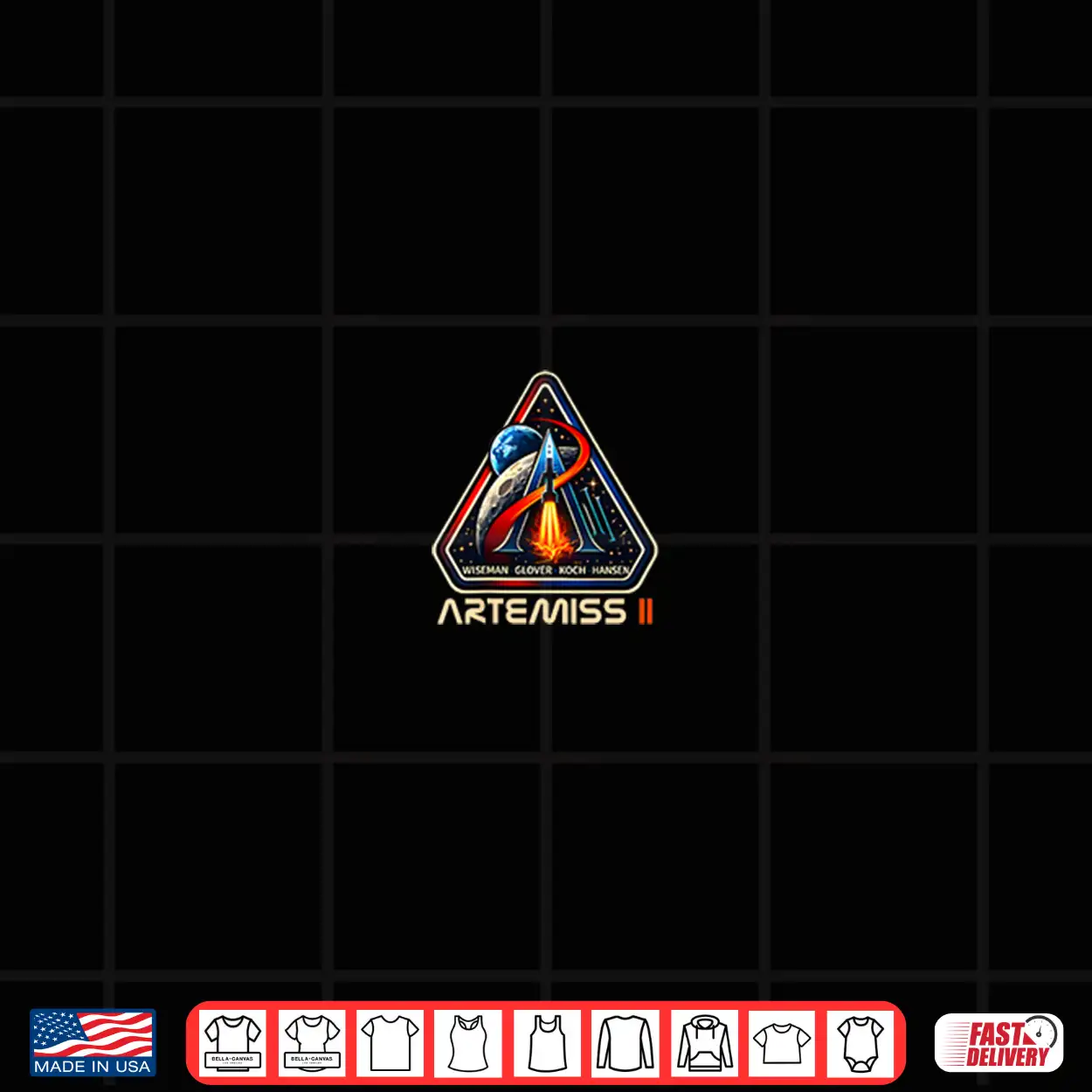 Vintage Artemis Ii Return To The Moon Mission 2 Sided Shirt Vintage Artemis Ii Return To The Moon Mission 2 Sided Shirt