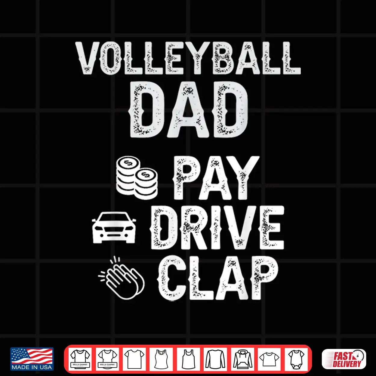 Volleyball Dad Pay Drive Clap Dad Of A Volleyball Player Dad Shirt Volleyball Dad Pay Drive Clap Dad Of A Volleyball Player Dad Shirt