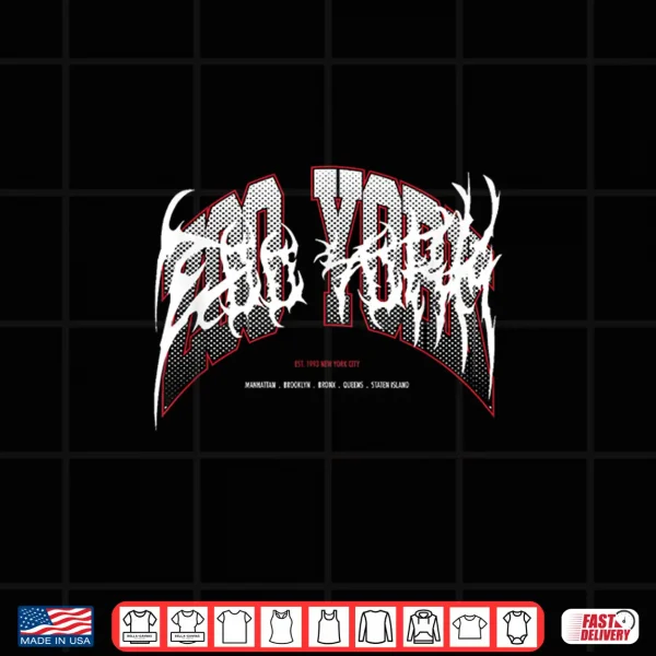 Design Zoo York 93 Athletic Style Baller Logo Shirt