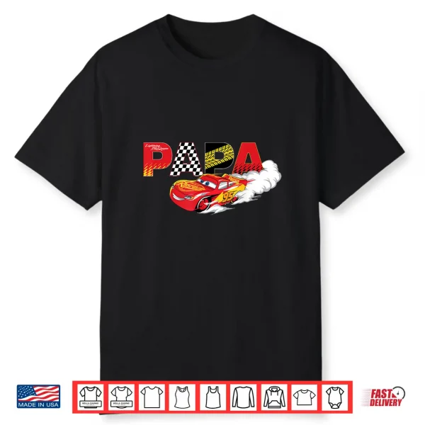 Disney & Pixar’S Cars Papa Birthday Gift Father’S Day Shirt