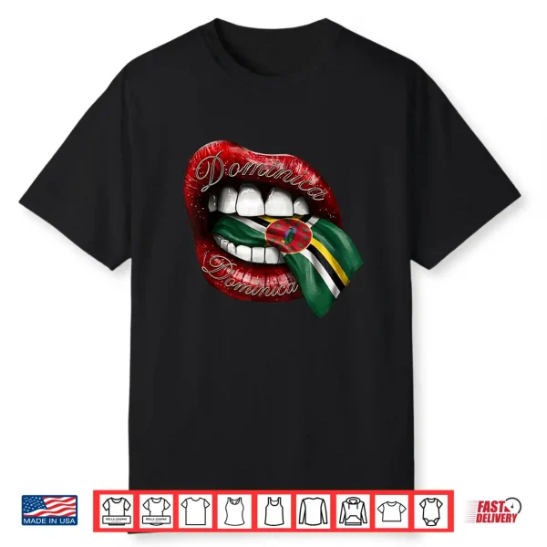 Dominica Flag Sisserou Parrot Nature Vacation Shirt