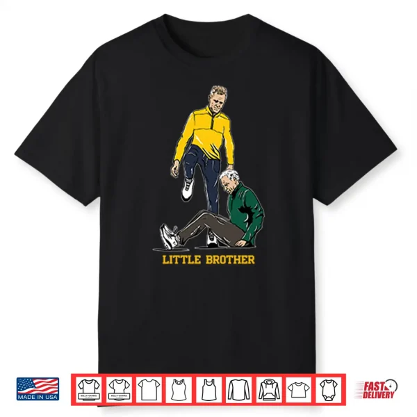 Dusty May Tom Izzo Little Brother Tee Shirt