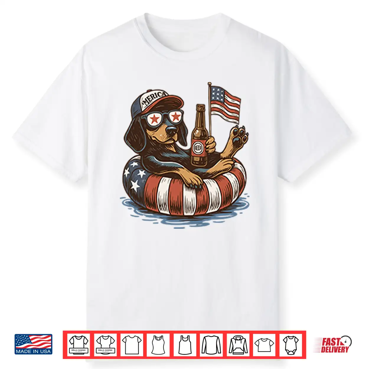 Funny 4Th Of July Dachshund Shirt Funny 4Th Of July Dachshund Shirt