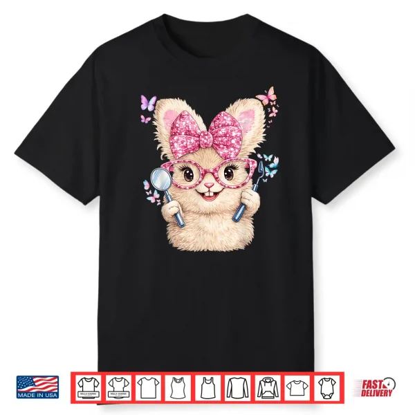 Funny Dentist Girl Kids Cartoon Shirt