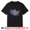 God Shed His Grace On Thee Distressed Usa Map And Flag Shirt