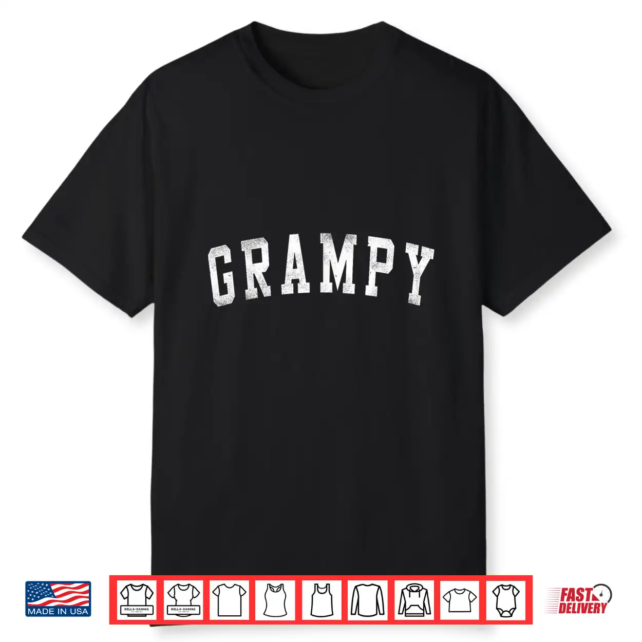Grampy Classic Bold Font Father’S Day Grampy Shirt Grampy Classic Bold Font Father’S Day Grampy Shirt