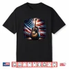Guitar Usa Flag America Independence Day 4Th July Musician Shirt