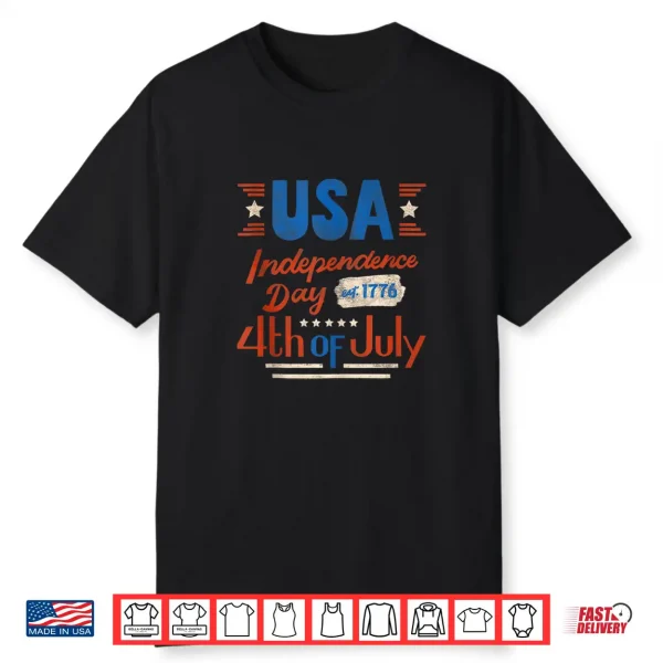 Happy 4Th Of July Independence Day Usa 4Th Of July 1776 Shirt