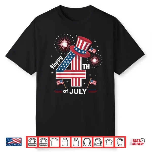 Happy 4Th Of July Usa Patriotic Independence Day Celebration Shirt