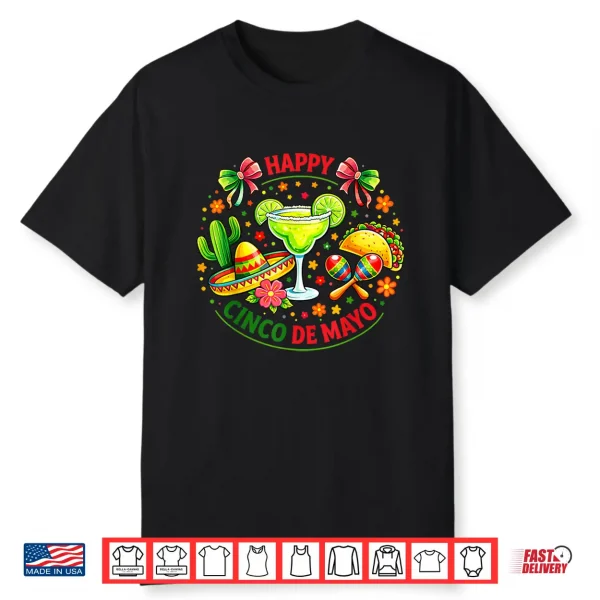 Happy Cinco De Mayo Fiesta Mexican Party Shirt