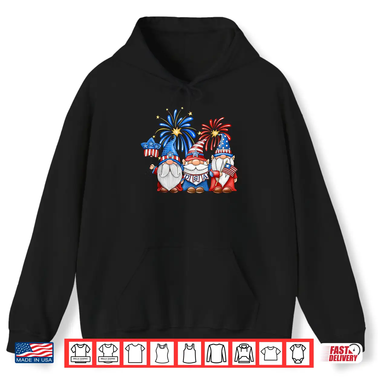4Th Of July American Gnomes Celebrating Independence Day Shirt 4Th Of July American Gnomes Celebrating Independence Day Shirt