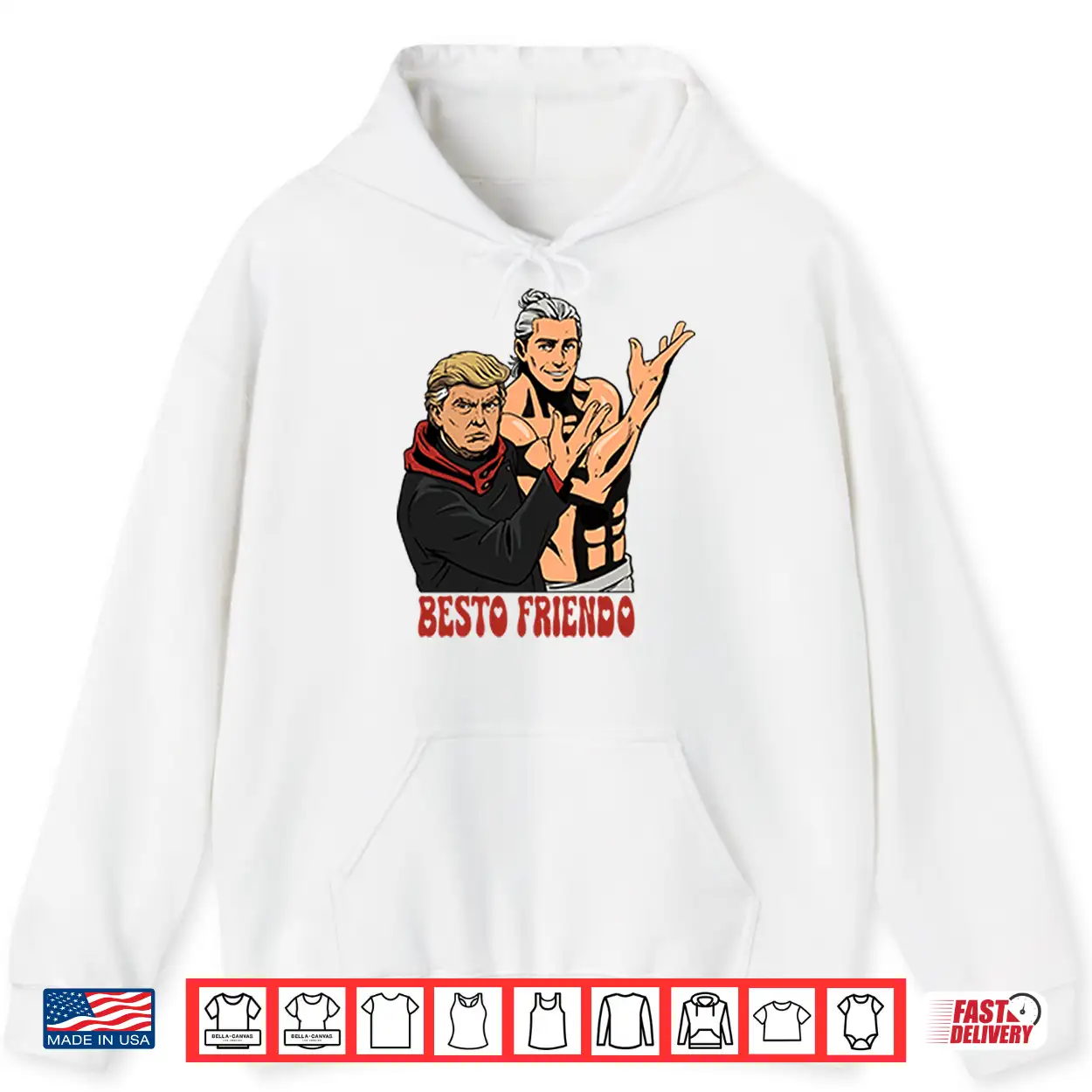 Besto Friendo Trump Epstein Inspired Meme Shirt Besto Friendo Trump Epstein Inspired Meme Shirt