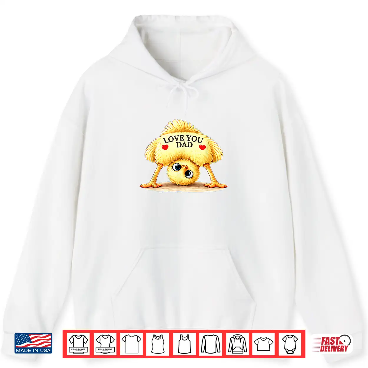 Chick Design Love You Dad For Father’S Day Shirt Chick Design Love You Dad For Father’S Day Shirt