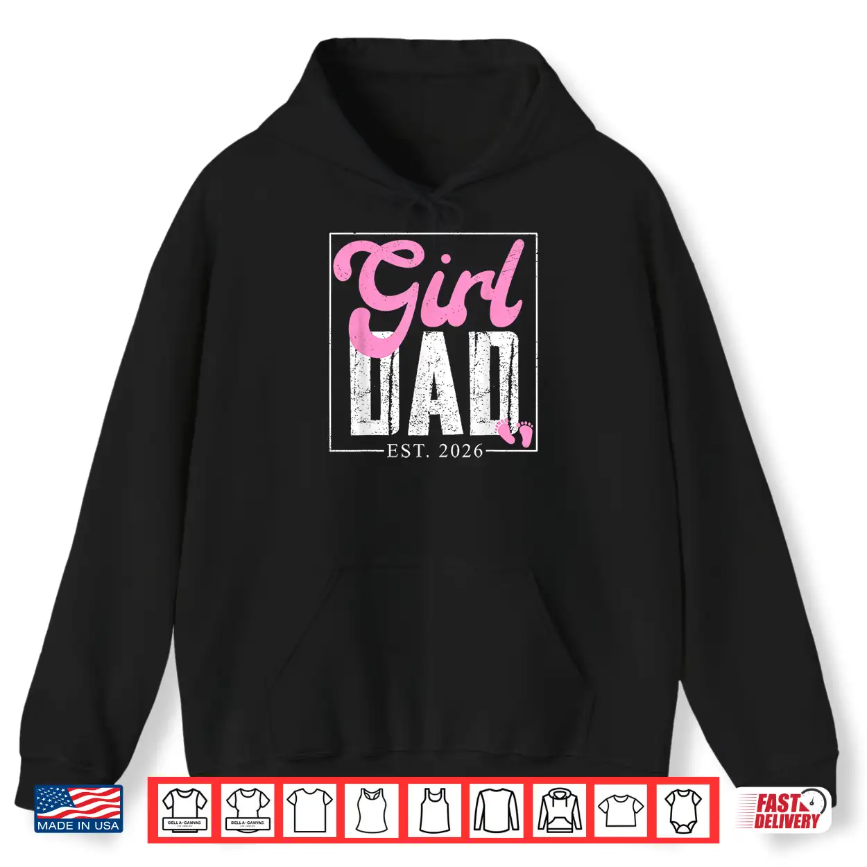 Expecting Dad Of Girl Est 2026 Father’S Day Daughter Dad Men Shirt Expecting Dad Of Girl Est 2026 Father’S Day Daughter Dad Men Shirt