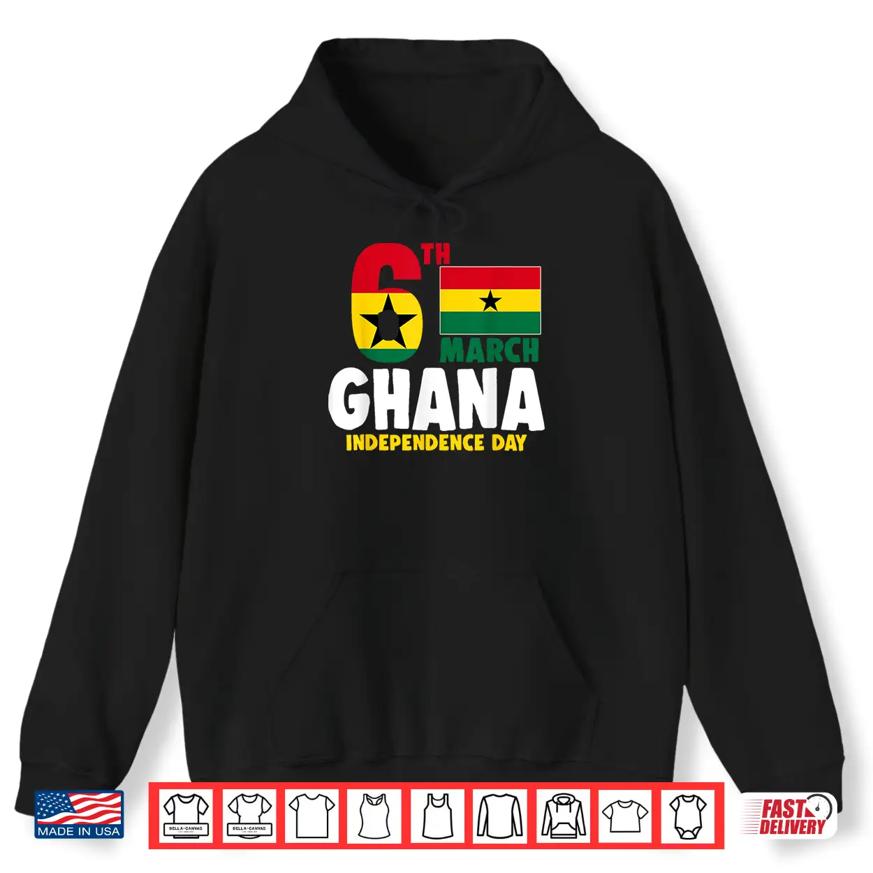 Ghana Flag 6 March Independence Day Ghanaian Shirt Ghana Flag 6 March Independence Day Ghanaian Shirt