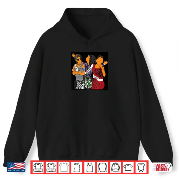 Hoodie JUST ME Original Artwork Apparel Color Wheel Edition Shirt