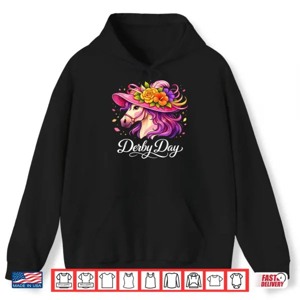 Hoodie KY Derby Day This is My Derby Day Dress Funny Horse Racing Shirt