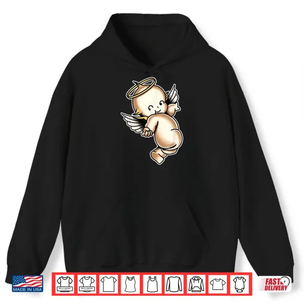 Kewpie Baby Angel Cherub Halo Shirt 1 Hoodie Kewpie Baby Angel Cherub Halo Shirt