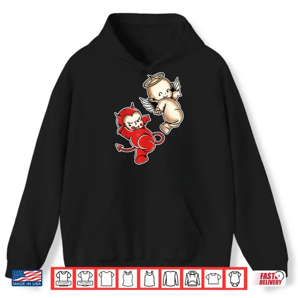 Kewpie Baby Devil Angel Cherubs Shirt 1 Hoodie Kewpie Baby Devil Angel Cherubs Shirt
