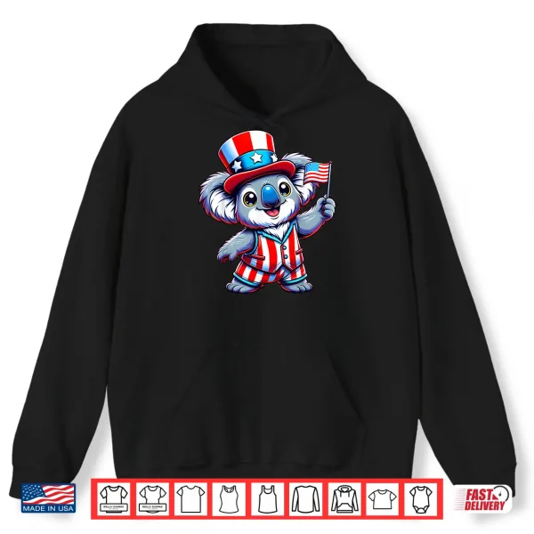 Koala Happy 4Th Of July Independence Day Men Women Kids Shirt 1 Hoodie Koala Happy 4th of July Independence Day Men Women Kids Shirt