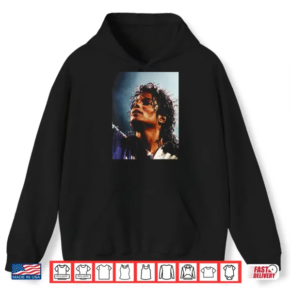 Hoodie Michael Jackson Live Bad Album World Tour 1988 Shirt