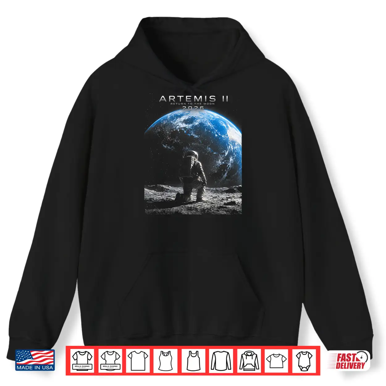 Mission To The Moon Astronaut Artemis 2026 Rocket Artemis 2 Shirt Mission To The Moon Astronaut Artemis 2026 Rocket Artemis 2 Shirt
