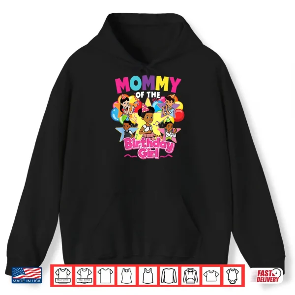 Hoodie Mommy Birthday Girl Gracie Pink Doll Family Decorations Shirt