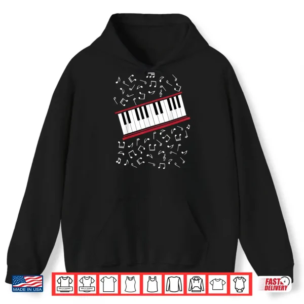 Hoodie Piano Beat it Music Cosplay Shirt