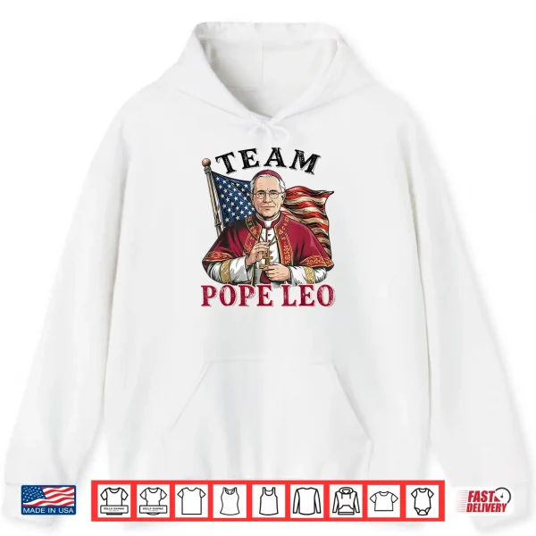 Hoodie Team Pope Leo XIV Vintage Shirt