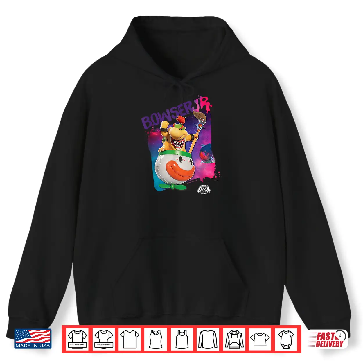The Super Mario Galaxy Movie Bowser Jr Shirt The Super Mario Galaxy Movie Bowser Jr Shirt