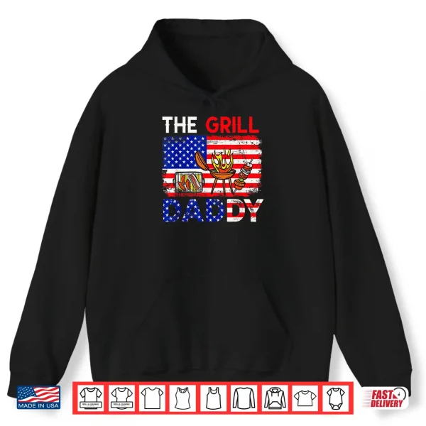Vintage American Flag The Grill Dad Costume Bbq Grilling Shirt 1 Hoodie Vintage American Flag The Grill Dad Costume BBQ Grilling Shirt