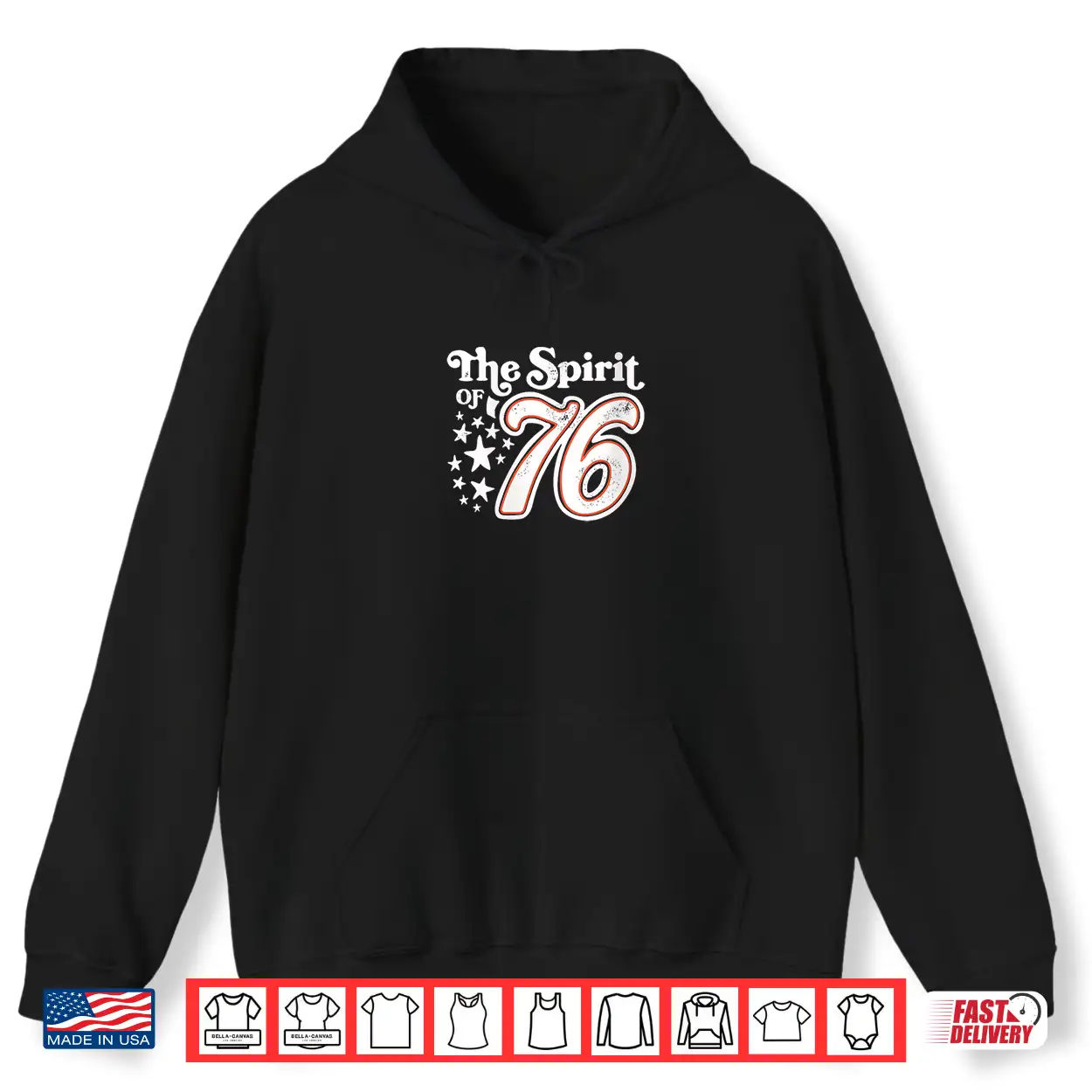 Womens The Spirit Of ’76 Happy Independence Day Unisex Shirt Womens The Spirit Of ’76 Happy Independence Day Unisex Shirt