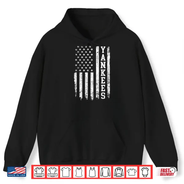 Hoodie Yankees US Flag Shirt
