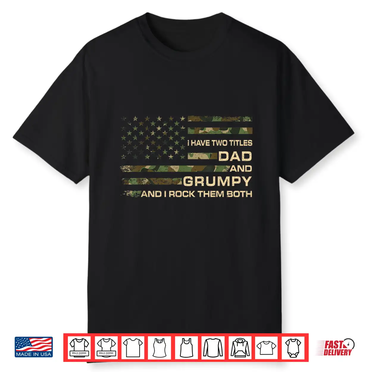 I Have Two Titles Dad And Grumpy Father’S Day Grandpa Grumpy Shirt I Have Two Titles Dad And Grumpy Father’S Day Grandpa Grumpy Shirt