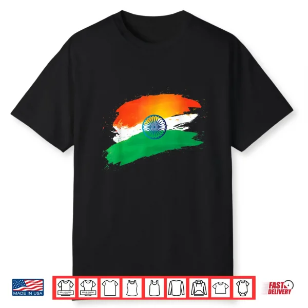 India Independence Day 15 August Indian Flag Patriotic Shirt