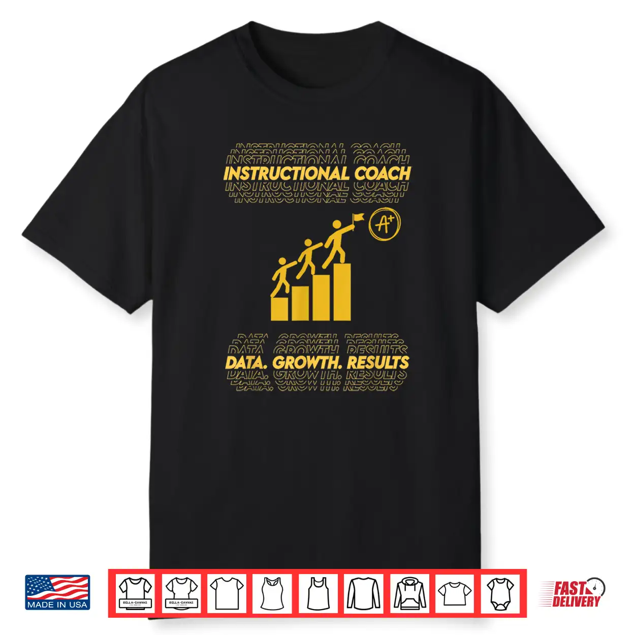 Instructional Coach Data Growth Results Teacher Shirt Instructional Coach Data Growth Results Teacher Shirt