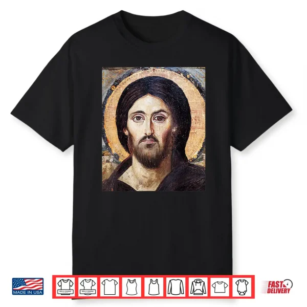 Jesus Christ Pantocrator Icon St. Catherine’S Monastery Shirt