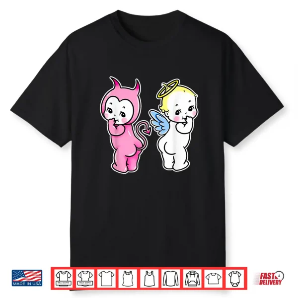 Kewpie Baby Angel Devil Cherubs Shirt