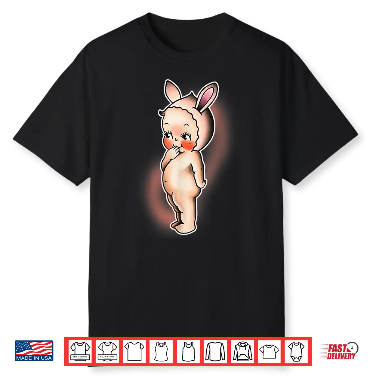 Kewpie Baby Bunny Rabbit Shirt Kewpie Baby Bunny Rabbit Shirt