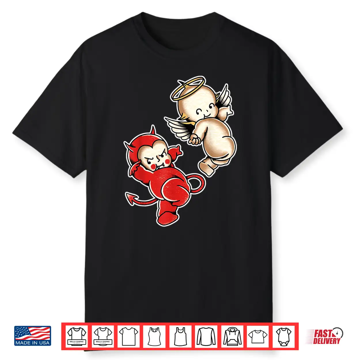 Kewpie Baby Devil Angel Cherubs Shirt Kewpie Baby Devil Angel Cherubs Shirt