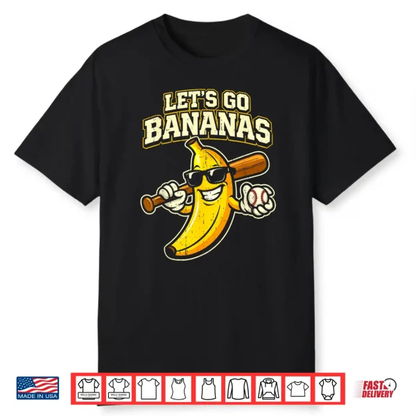 Lets Go Banana Retro Shirt